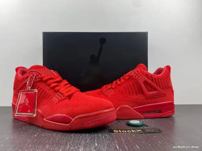 Cheap Red Retro Flyknit AQ3559-600 4 Jordan 0617
